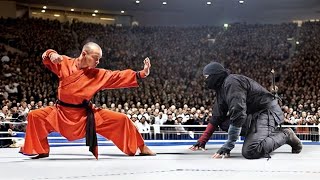 Ninja VS Kung Fu Master Shaolin  Dont Mess With Shaolin Monk [upl. by Hailey28]