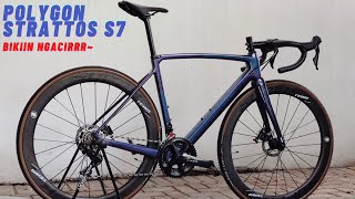 REVIEW Polygon Strattos S7 2021  Harga Lokal Kualitas Internasional MAINSEPEDA [upl. by Noman460]