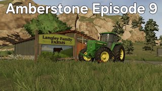 FS23 Amberstone Cab Ep 9 Planting in the Snow [upl. by Pearman]