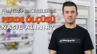 Çiftli Stor Perde Ölçüsü Nasıl Alınır Video  PerdeSiparisicom [upl. by Etac]