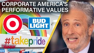 Jon Stewart Smashes the Myth of Corporate Morality in Pride BLM and Beyond  The Daily Show [upl. by Ominoreg]