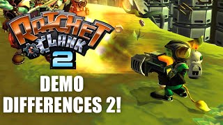 Ratchet amp Clank 2  Demo Differences TWO [upl. by Royo]