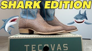 Tecovas quotThe Quintinquot V2 Shark Skin Boot Review [upl. by Angelo]