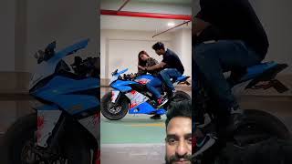 Ab ye bhi sikhao automobile wheeli funny wheele gsxr whelli biker wheelierider rider short [upl. by Alram864]