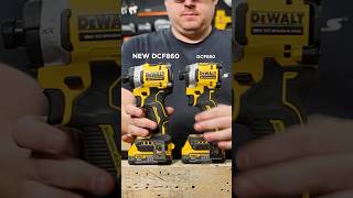 FIRST LOOK👀 Dewalt DCF860  3 Speed PREMIUM Impact Driver  Side by side with the DCF850 dewalt [upl. by Monro]