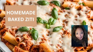 Ultimate Baked Ziti Recipe Revealed [upl. by Odranreb]