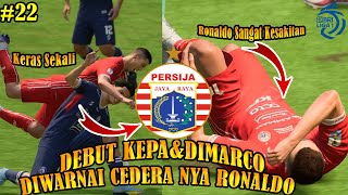 FIFA 23 PERSIJA CAREER MODE  Pep Guardiola Dizzy Cristiano Ronaldo Hit By Injury  Part 22 [upl. by Olenolin]