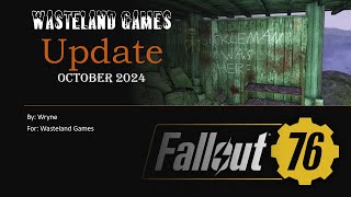 Wasteland Games Build Contest 50 Update [upl. by Middendorf]