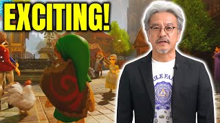 Aonuma Teased The NEXT Zelda Game [upl. by Aklam]