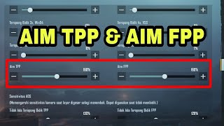 Aim tpp amp aim fpp fitur baru pubg mobile [upl. by Libbey319]