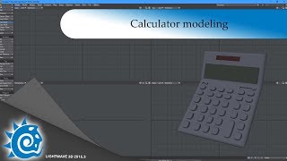 Lightwave 3D  Calculator modeling [upl. by Anirdua]