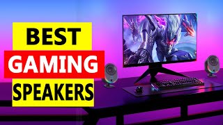 Top 5 Best Gaming Speakers 2024 [upl. by Eiralav]