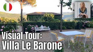 Visual Tour of Villa Le Barone 2019  Georgia Pellegrini [upl. by Haines808]