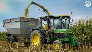 Mais Silage  JOHN DEERE 5820  JOHN DEERE 6230 1950 6520  PACCAGNAN  ᴴᴰ [upl. by Turnheim760]