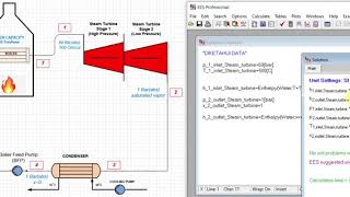 Steam Turbine Isentropic Efficiency Calculation using EES Part 1 [upl. by Ronaele]