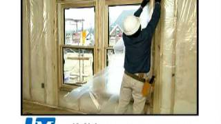 Installing Vapor Retarders for Unfaced Insulation [upl. by Emmey80]