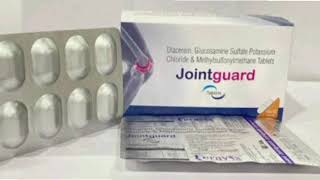 Jointguard Tablets Diacerein Glucosamine Sultate Potassium Chloride amp Methylsulfonylmethane Tablets [upl. by Mcnutt]