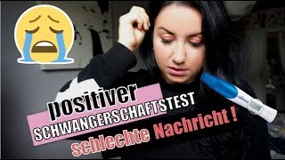 Kinderwunsch VLOG  POSITIVER SCHWANGERSCHAFTSTEST amp eine TRAURIGE NACHRICHT  Nickisbeautyworld [upl. by Elwin]