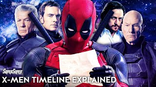 XMEN Timeline Explained  SuperSuper [upl. by Amsirhc389]