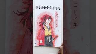 Drawing Chainsaw man with  Draw Anime shorts drawing anime [upl. by Joiner403]