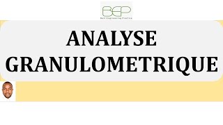 Géotechnique  Identification des sols analyse granulométrique 2020 [upl. by Zaremski98]