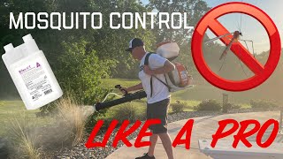 Mosquito Control LIKE A PRO  How to kill mosquitoes around your HOME and Property I Do it YOURSELF [upl. by Reginald]