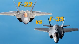 F22 Raptor vs F35 Lightning II Ultimate Fighter Jet Showdown [upl. by Nyletac]