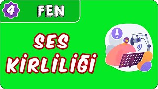 Ses Kirliliği  4 Sınıf Fen evokul Kampı [upl. by Oileve]