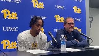 Murray State HC Steve Prohm G JaCobi Wood on Loss to Pitt [upl. by Rachelle]