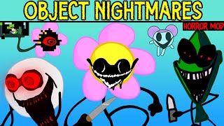 Friday Night Funkin New VS Pibby BFDI  Object Nightmares  Pibby X FNF Mod FNFHorror Mod [upl. by Solracsiul]