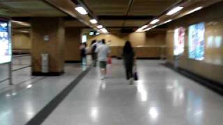 Underground system Sheung Wan Station MTR Hong KongMPG [upl. by Yebloc350]