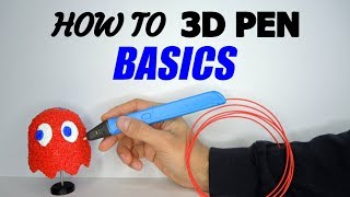 How to 3D PEN Tutorial 2  BASIC TECHNIQUES [upl. by Akived855]