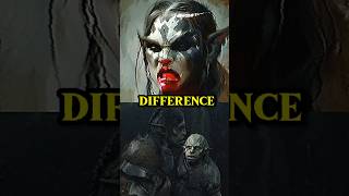 Whats the orcs and uruks difference lotr tolkien [upl. by Gard750]