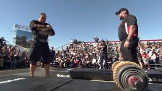 Arnold Pro Strongman Log Press  USA 2019 [upl. by Reedy]