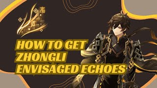 Envisaged Echoes Zhongli gameplay  Imaginarium Theater 51  Genshin Impact [upl. by Ades485]