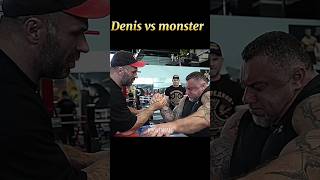 Denis cyplenkov vs Russia monster denis 💯☠️🥶armwrestler unfrezzmyaccount plzvairal shortsfeed [upl. by Steven215]