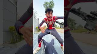 Hulk vs Joker  baby Hulk fights Joker to rescue female SpiderGirl gta5 funny spiderman [upl. by Naiditch]