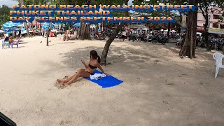 PATONG BEACH BANGLA WALKING STREET PHUKET THAILAND DAY SCENES [upl. by Tunnell369]