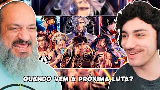 SIMPLESMENTE DE BOCA ABERTA  â™ª Ragnarok 2 Shuumatsu no Valkyrie  Deuses VS Humanos  REACT [upl. by Yuma]