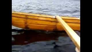 Homemade 2 masts sailing canoe go F4 [upl. by Gaidano973]