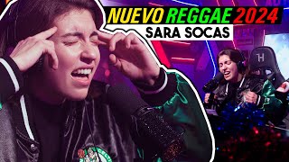 SARA SOCAS destroza el beat de REGGAE En AC RADIO SHOW [upl. by Yremogtnom]