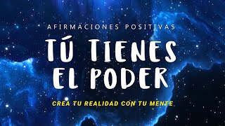 CREA TU REALIDAD de verdad Afirmaciones Positivas para Transformar tu Subconsciente y Vida 💫ATRAE [upl. by Lalat]