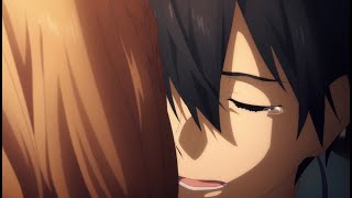 HDENGSUB Asuna comforts Kirito after deleting their 200y of memories  SAO Alicization WoU EP22 [upl. by Dahsraf352]