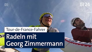 FanRide Radeln mit TourdeFranceFahrer Georg Zimmermann  Abendschau  BR24 [upl. by Maxine654]