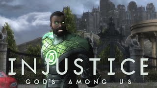 Injustice Gods Among Us Green Lantern John Stewart Gameplay [upl. by Polard]