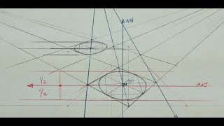 FORMAL LINEAR PERSPECTIVE SECTION FOUR ELLIPSES Ex39 [upl. by Ellen]