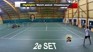 Christophe 15 vs Robin 36  Match amical  2e set  02112017 [upl. by Hoon298]