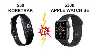 50 KoreTrak Versus 300 Apple Watch SE [upl. by Etnahsa491]