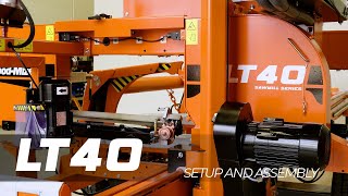 LT40  Setup and Assembly  WoodMizer Europe [upl. by Tiffany]