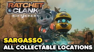 Ratchet amp Clank Rift Apart  Sargasso  All Collectible Locations Gold Bolts Armor Spybots etc [upl. by Tavy]